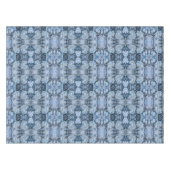 Kerstfeest Blauw Laat Sneeuw Winter Feestdagen Tafelkleed (Voorkant (Horizontaal))