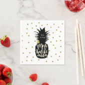 Kerstfeest Borrel Ananas Mele Kalikimaka Servetten (Insitu)