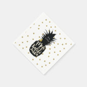Kerstfeest Borrel Ananas Mele Kalikimaka Servetten (Hoek)