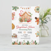 Kerstfeest Borrel Huis Decoratie  (Staand voorkant)