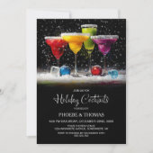 Kerstfeest Borrel Kaart (Voorkant)