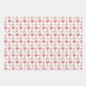 Kerstfeest Borrel Warme Chocolade Waterverf Kunst Inpakpapier Vel (Voorkant)