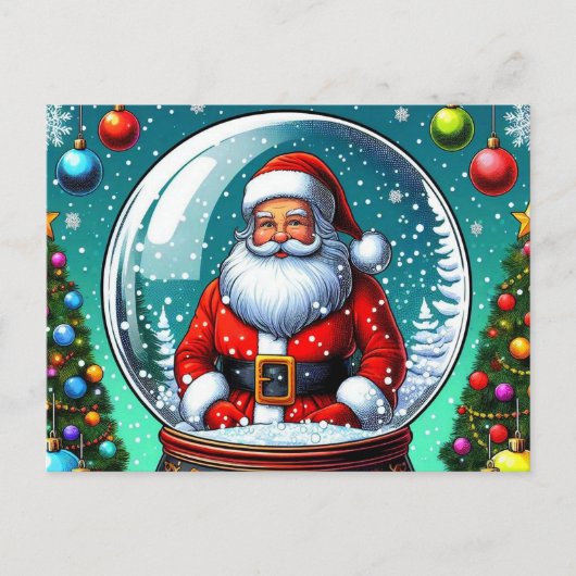 Kerstfeest briefkaart! briefkaart (Voorkant)