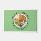 kerstfeest Britse feestelijke feestelijke Britse f Deurmat (Voorkant)