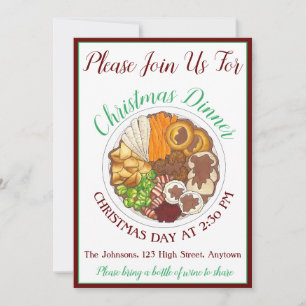 kerstfeest Britse feestelijke feestelijke Britse f Kaart