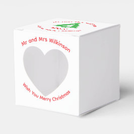 Kerstfeest cadeau dozen bedankdoosjes