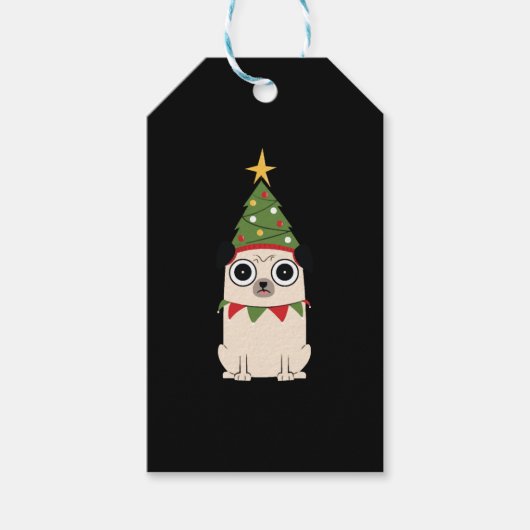 kerstfeest cadeaulabel (Voorkant)