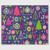 kerstfeest cadeaupapier (Vlak)