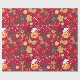 kerstfeest cadeaupapier