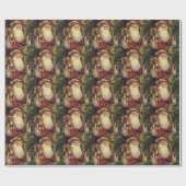 kerstfeest cadeaupapier (Vlak)