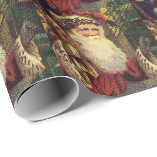 kerstfeest cadeaupapier (Rol Hoek)