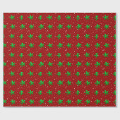 kerstfeest cadeaupapier (Vlak)
