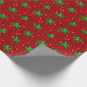 kerstfeest cadeaupapier (Hoek)