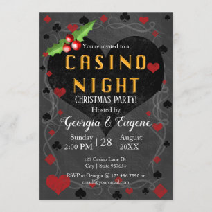 Kerstfeest Casino Night    Las Vegas Kaart