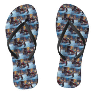Kerstfeest Chesapeake Teenslippers