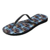 Kerstfeest Chesapeake Teenslippers (Schuin)