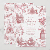 Kerstfeest Chinoiserie Kaart (Voorkant / Achterkant)