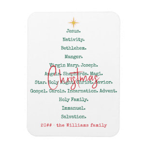 Kerstfeest Christelijk Geloof Jezus Religieus Magneet