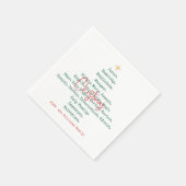 Kerstfeest Christelijk Geloof Jezus Religieus Servet (Hoek)