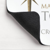 Kerstfeest Christelijke Faith Star: geboorte en kr Muismat (Hoek)