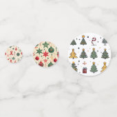 kerstfeest confetti (Voorkanten)