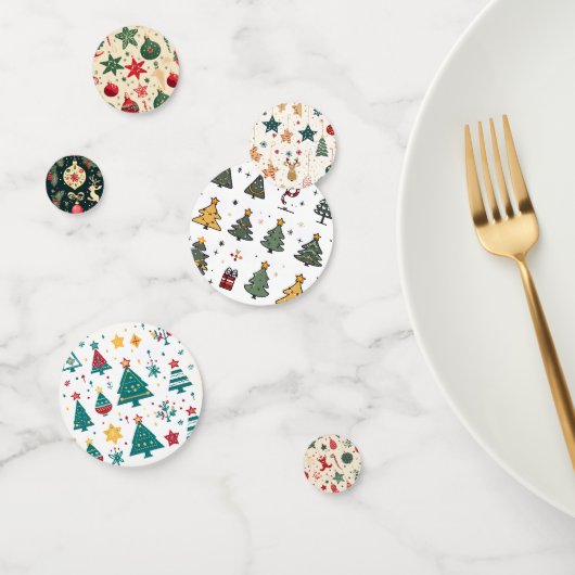 kerstfeest confetti (Groep)