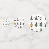 kerstfeest confetti (Achterkanten)