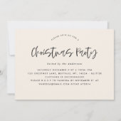 Kerstfeest cookie rood rustieke vakantie kaart (Achterkant)