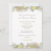 Kerstfeest Corporate Work Zakelijke Functie Kaart (Achterkant)