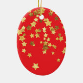 Kerstfeest decoratie ornament (Achterkant)