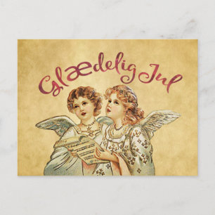 kerstfeest Deense groeten Feestdagenkaart