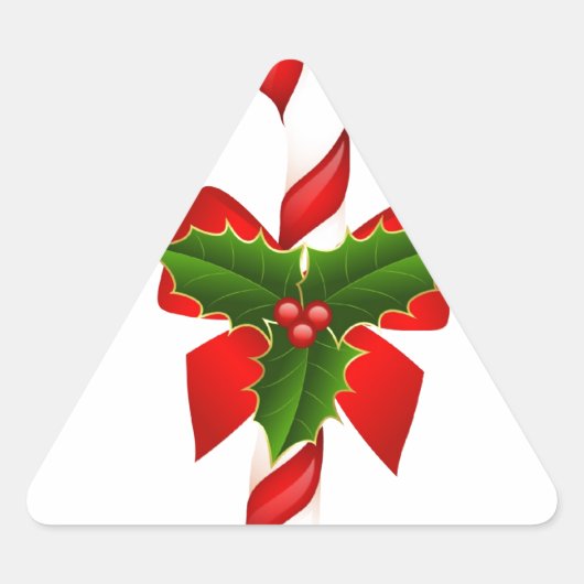 Kerstfeest Dierenfeestdag - Versiering van de kers Sticker (Voorkant)