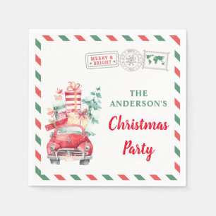 Kerstfeest Diner Home Tafelcocktail Servet