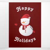 Kerstfeest Drieluik Programma (Binnenkant midden)