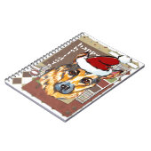 KERSTFEEST DUITSE HERDER NOTITIEBOEK (Linkerzijde)