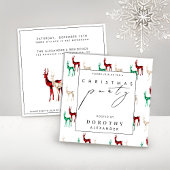 Kerstfeest Edelsteen Kristal Rendier Kaart