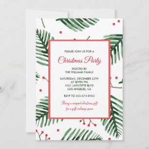 Kerstfeest Elegante Groen Kaart