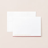 Kerstfeest Elegante  Krans Uitnodigen Folie Kaarten (Met envelop)