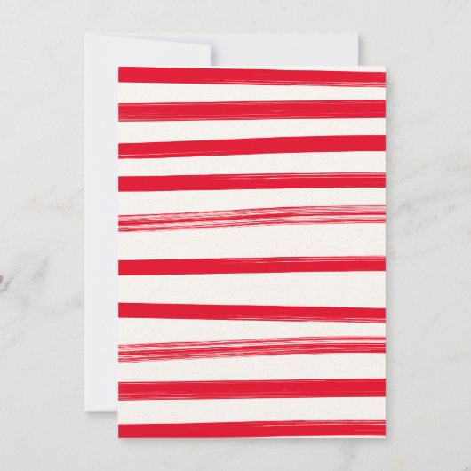 Kerstfeest Elf Birthday Kaart (Achterkant)