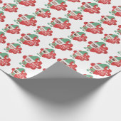 Kerstfeest Elf Familie 4 Foto SO ELFn CUTE Gezegde Cadeaupapier (Hoek)