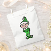 kerstfeest Elf Favor Cookie Treat Bag Bedankzakje (Geknipt)