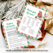 Kerstfeest Elf Naam Spel Feestdagenkaart