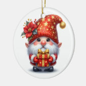 Kerstfeest Elf Ornament (Links)