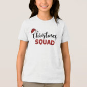 KERSTFEEST ELITE Tri-Blend SHIRT (Voorkant)