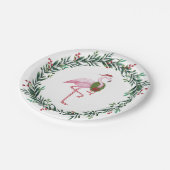 Kerstfeest en feestdag papieren bordje (Gekanteld)