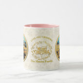 Kerstfeest en hou van je oma mok (Midden)