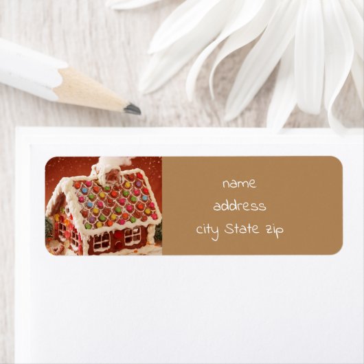 kerstfeest etiket (Insitu)