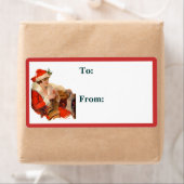 kerstfeest etiket (Insitu)