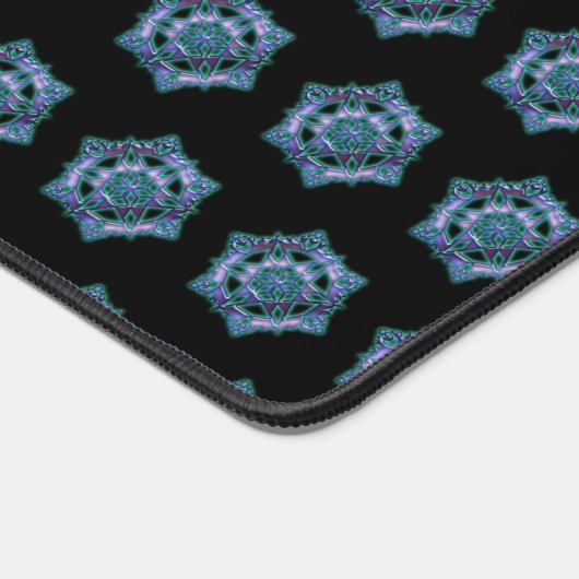 Kerstfeest Fancy artistieke Snowflake Pattern-fees Bureaumat (Hoek)