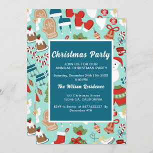 Kerstfeest feest feest feest feestvreugde kinder i kaart